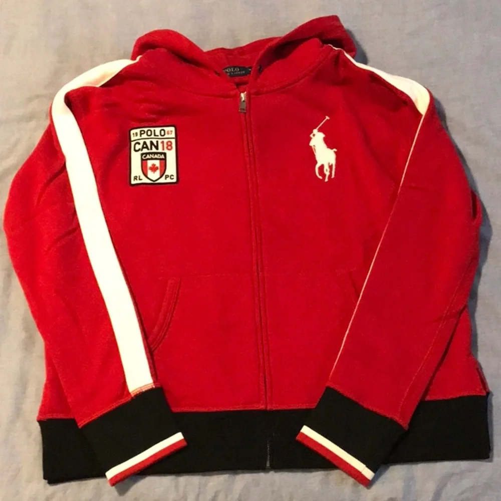 Polo Ralph Lauren Canada 2018 Zip-up Hoodie - Picture 2 of 7